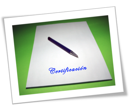 certificacion