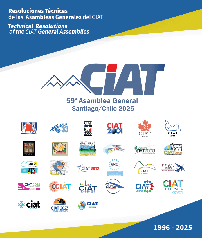 Technical Resolutions of the CIAT General Assemblies 1996 – 2025